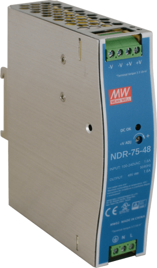 Alimentatore din ndr 48v/75w/1,6a