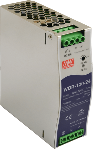 Alimentatore din wdr 24v/120w/5a