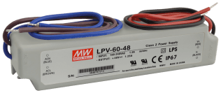 Alimentatore per led lpv 48v/60w/1.25a
