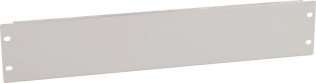 Pannello frontale 2u - grigio