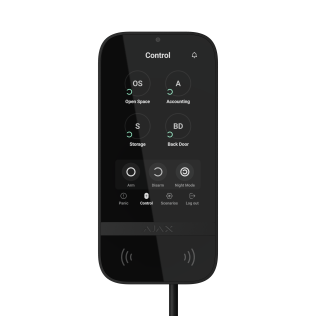 Superior keypad fibra asp black tastiera touch