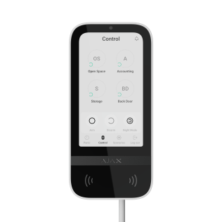 Superior keypad fibra asp white tastiera touch