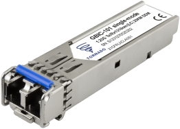 Gbic sfp single-mode 1.25g, tx/rx 1310, lc 20km