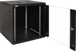 Rack 12u assemblato 600×636×600 - parete