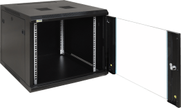 Rack 9u assemblato 600×503×600 - parete