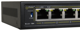 Switch poe s64 a 6 porte per 4 telecamere ip