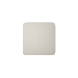 Solobutton (2-gang) [55] asp oyster tasto per li
