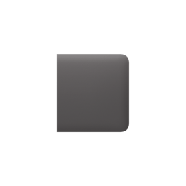 Sidebutton (1-gang/2-way) [55] asp grey tasto pe