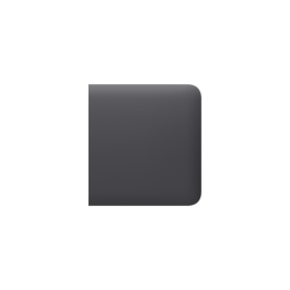 Sidebutton (1-gang/2-way) [55] asp graphite tast