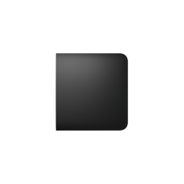 Sidebutton (1-gang/2-way) [55] asp black tasto p