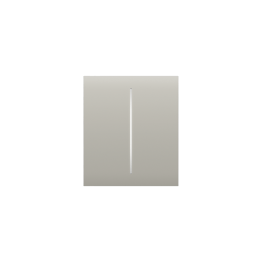 Centerbutton (2-gang) [55] asp oyster centerbutt
