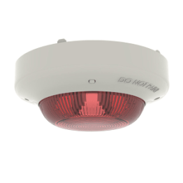 Lampegg. indirizz. led rosso - involucro avorio