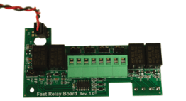 Relay board for mounting with active cloud board