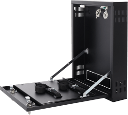Contenitore vert.le per xvr/nvr max 260x250x55 ner