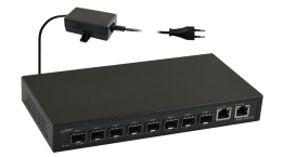 Switch 10 ports 2xuplink rj45 + 8xuplink sfp