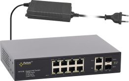 Switch poe a 6 porte per 4 telecamere ip