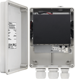 Switch a 6 porte con alim per 4 tc ip ermetico