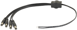 Splitter 4 dc 5,5 / 2,1