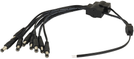 Splitter 8 dc 5,5 / 2,1