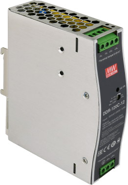 Convertitore ddr 12v/120w/10a dc/dc for din rail