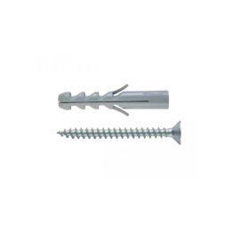 Tassello in nylon diam 8 con vite 5 x 45