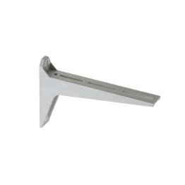 Mensole di sostegno in policarbonato grigio 14 x 2