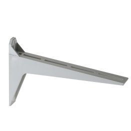Mensole di sostegno in policarbonato grigio 19 x 3