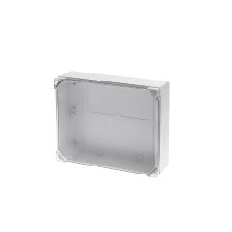 Scatola da est. coperchio trasp. ip65 310 x 240 x