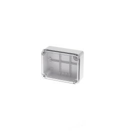 Scatola da est. coperchio trasp. ip65 190 x 140 x