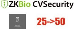 Espansione zkbio-cvsecurity da 25 a 50 varchi