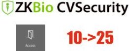 Espansione zkbio-cvsecurity da 10 a 25 varchi
