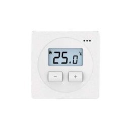 Termostato intelligente z-wave. design a 2 pulsant