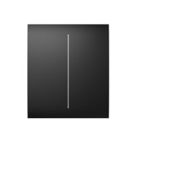 Centerbutton (2-gang) [55] asp black centerbutton