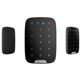 Keypad tastiera touch senza fili nera