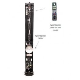 Col. da 4 r.d.o 2tx + 2rx h 100 cm. alim 230v