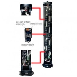 Col. term 3 r.d.o tx h 150 cm. alim 230v inc.