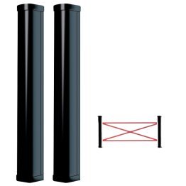 Col. da 8 r.d.o 4tx + 4rx h 200 cm. _ 220v +ba