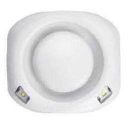 Sirena elettronica convenz. tipo w, bianca con led