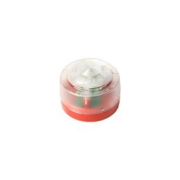 Lampeggiante convenzionale con led bianco, complet