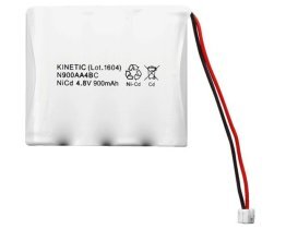 Batteria nicd 4,8 v/900 mah