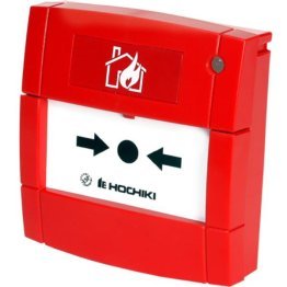 Pulsante incendio convenz. ip67 rosso