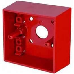 Scatola per pulsante hcp-e rosso