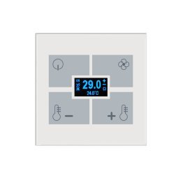 Qubik elettronica termostato con umidostato 80x80