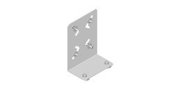 Staffa universale 220x160x3 mm per box connessioni