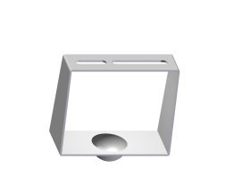 Supporto a regolazione orbitale 180 mm - interasse