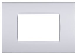 Placca tecnopol. art 8003-09 3p silver