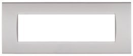 Placca tecnopol. art 8007-04 7p grigio chiaro