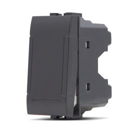 Interruttore unipolare (16a-250v) art 801n nero -