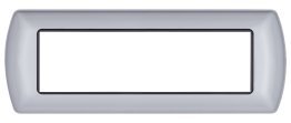 Placca metallo t1 8807-07 7p grigio chiaro