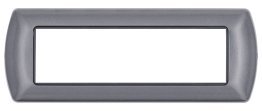 Placca metallo t1 8807-26 7p antracite
